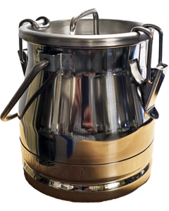 Kanne inox 3 lt. mit Scharnierverschluss