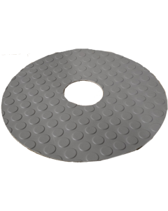 Spültischauflage Ø 400 mm Noppenmatte NBR grau