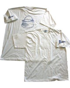 T-Shirt WIKO blanc avec chaudière M-XXL