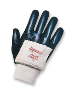 Gants de protection Nitrasafe noir   gr. 10 27 cm