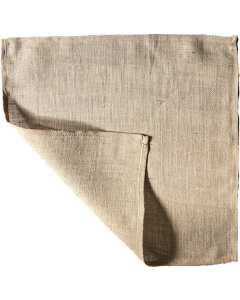 Salzerlappen Jute dünn 60 x 60 cm 8oz