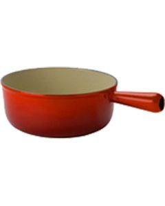 Caquelon Gusseisen 16cm kirschrot