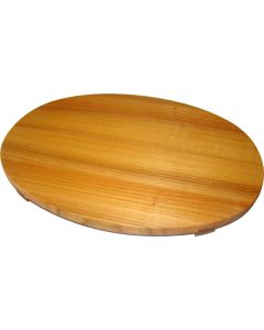Planche à fromage merisier ovale 45x33 cm