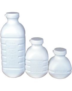 Bouteilles MIPACK 5 dl blanche sans couvercle