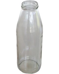 Milchflasche 105 rund 1Liter TO 53 86/250 mm aus Glas