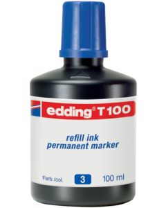 Permanent Marker Edding T100 schwarz   100 ml