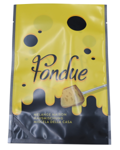 Cornets à fondue 500 g sous-vide jaune/noir 