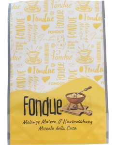 Fondue-Vakuumbeutel 1000g Hausmischung gelb/weiss