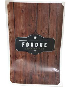 Fondue-Vakuumbeutel Stehboden 1000g  Chalet