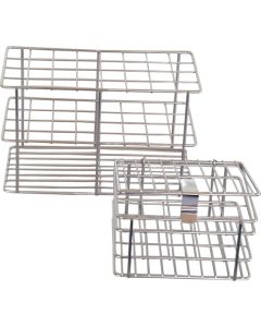 Etagère acier inox, 24 essais 160 x 110 x 125 mm