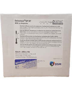 Delvotest SP Mini NT, ampoules pack à 25 tests