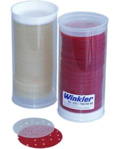 Kaseinmarken ROT Ø55mm CH-Kreuze